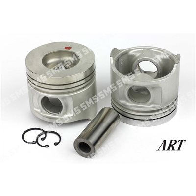 PISTON + PIN (52.5mm bowl) 8 / 1998-> Premium 1.00mm