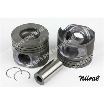 PISTON + PIN 10 / 2006-> (53.00mm bowl) Hiace / Dyna Premium .50mm