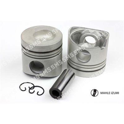 PISTON + PIN (38mm Pin, 62.5mm Bowl) Premium