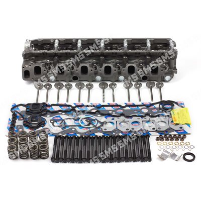 CYLINDER HEAD KIT (Late Series, with valves / springs) Premium
