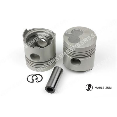 PISTON + PIN (4 Ring with Valve Relief) Premium 0.50mm