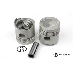 PISTON + PIN (4 Ring with Valve Relief) Premium 1.00mm