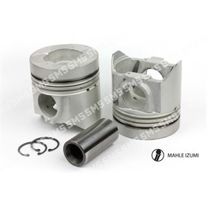 PISTON + PIN (Square Flat Bowl Premium