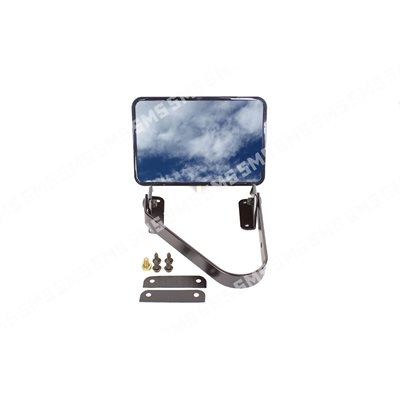 UTILITY WIDE MIRROR ASSEMBLY (WITH BRACKET)